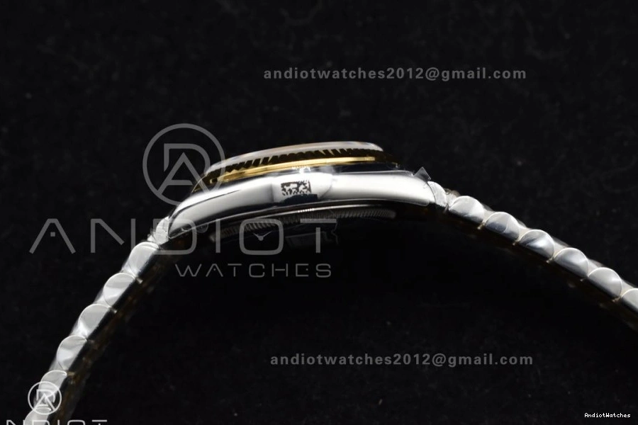 Dial Black Soft 316L 278273 Bracelet 31 GSF YG President Stick on Ladies Markers DateJust 561 Steel 0117